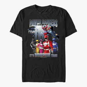 Queens Hasbro Vault Power Rangers - I'm 16 It's Morphin Time Unisex T-Shirt Black