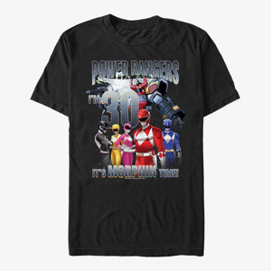 Queens Hasbro Vault Power Rangers - I'm 30 It's Morphin Time Unisex T-Shirt Black
