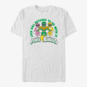 Queens Hasbro Vault Power Rangers - Lucky Rangers Unisex T-Shirt White