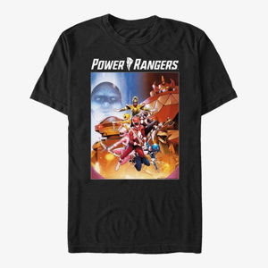 Queens Hasbro Vault Power Rangers - Poster Unisex T-Shirt Black