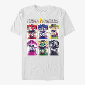 Queens Hasbro Vault Power Rangers - Power Rangers Holding Helmets Unisex T-Shirt White