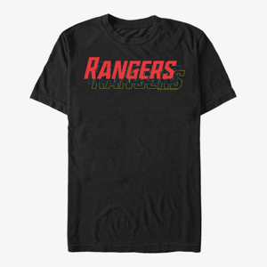 Queens Hasbro Vault Power Rangers - Rangers Stack Unisex T-Shirt Black