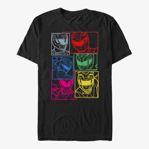 Queens Hasbro Vault Power Rangers - Street PowerRangers Unisex T-Shirt Black
