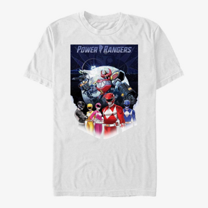 Queens Hasbro Vault Power Rangers - World Poster Unisex T-Shirt White