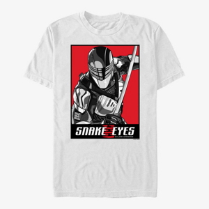 Queens Hasbro Vault Snake Eyes - Minimal Snake Eyes Unisex T-Shirt White
