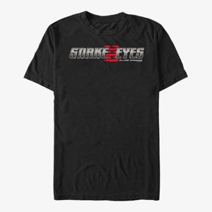 Queens Hasbro Vault Snake Eyes - Render Logo Unisex T-Shirt Black