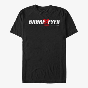 Queens Hasbro Vault Snake Eyes - Simple Logo Unisex T-Shirt Black