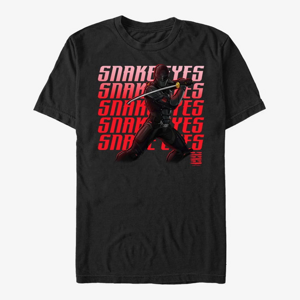 Queens Hasbro Vault Snake Eyes - Snake Eye Stack Unisex T-Shirt Black