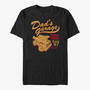 Queens Hasbro Vault Tonka - Dads Garage Unisex T-Shirt Black