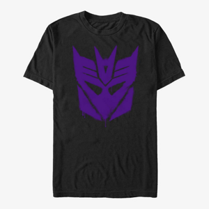 Queens Hasbro Vault Transformers - Decepticon Graffiti Logo Unisex T-Shirt Black