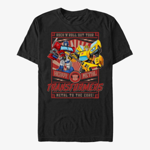Queens Hasbro Vault Transformers - Heavy Metal Poster Unisex T-Shirt Black