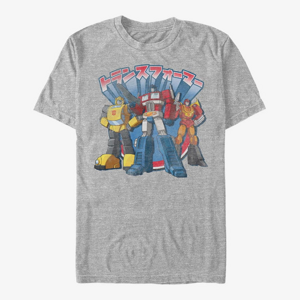 Queens Hasbro Vault Transformers - Kannji Transformers Unisex T-Shirt Heather Grey