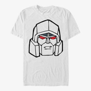 Queens Hasbro Vault Transformers - Megatron Face Unisex T-Shirt White