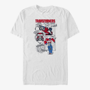 Queens Hasbro Vault Transformers - Prime Comic Unisex T-Shirt White