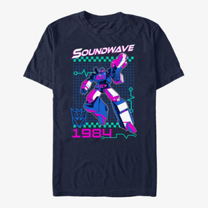 Queens Hasbro Vault Transformers - Soundwave Retro Unisex T-Shirt Navy Blue