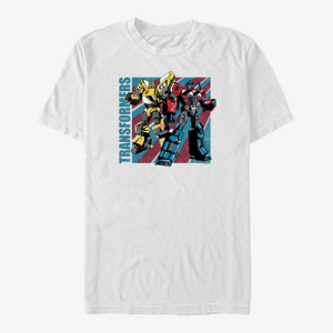 Queens Hasbro Vault Transformers - Transform Merica Unisex T-Shirt White