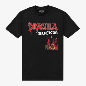 Queens Horrorline - horrorline-dracula-sucks Unisex T-Shirt Black