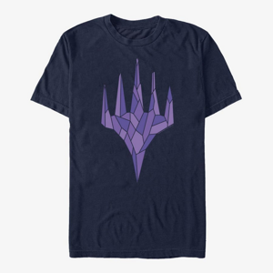 Queens Magic: The Gathering - Black Crystal Unisex T-Shirt Navy Blue