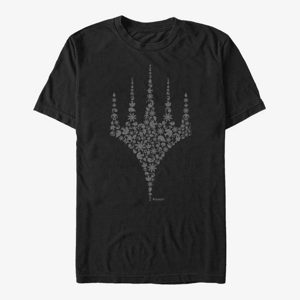 Queens Magic: The Gathering - Logo Lots Unisex T-Shirt Black
