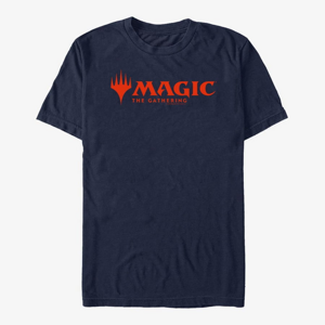 Queens Magic: The Gathering - Magic Logo Unisex T-Shirt Navy Blue