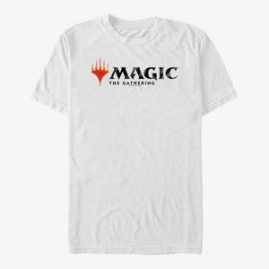 Queens Magic: The Gathering - Magic The Gathering Logo Unisex T-Shirt White