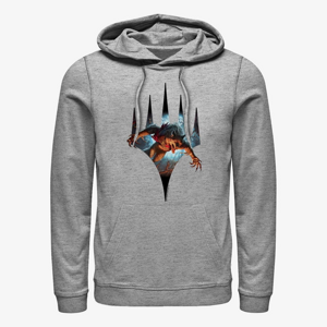 Queens Magic: The Gathering - Monster Shield Unisex Hoodie Heather Grey