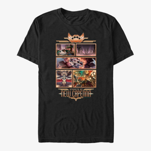 Queens Magic: The Gathering - NewCapenna Collage Unisex T-Shirt Black