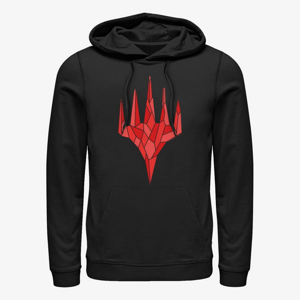 Queens Magic: The Gathering - Red Crystal Unisex Hoodie Black