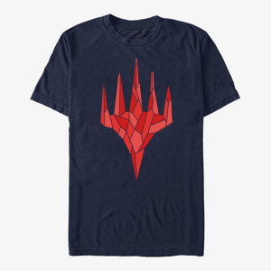 Queens Magic: The Gathering - Red Crystal Unisex T-Shirt Navy Blue