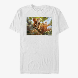 Queens Magic: The Gathering - Squirrel Fight Unisex T-Shirt White