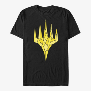 Queens Magic: The Gathering - White Crystal Unisex T-Shirt Black
