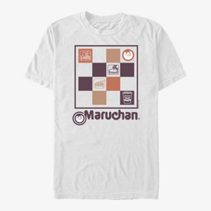 Queens Maruchan - CHECKERED MARUCHAN - MUMA0EKGSE_10WHT Unisex T-Shirt White