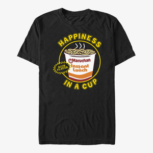 Queens Maruchan - HAPPINESS IN A CUP - MUMA0BSYSC_62RED Unisex T-Shirt Black
