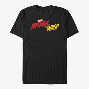 Queens Marvel Ant-Man & The Wasp: Movie - AntWasp Logo Men's T-Shirt Black