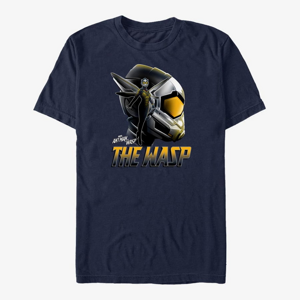 Queens Marvel Ant-Man & The Wasp: Movie - The Wasp Sil Unisex T-Shirt Navy Blue