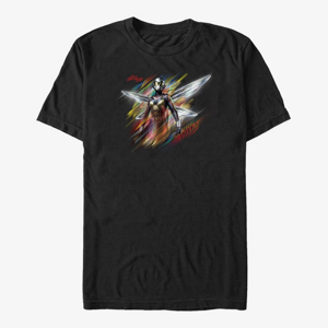 Queens Marvel Ant-Man & The Wasp: Movie - Wasp Stripes Unisex T-Shirt Black