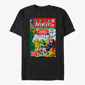 Queens Marvel Avengers Classic - Avengers #1 Unisex T-Shirt Black