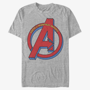 Queens Marvel Avengers Classic - Avengers Mightiest Unisex T-Shirt Heather Grey