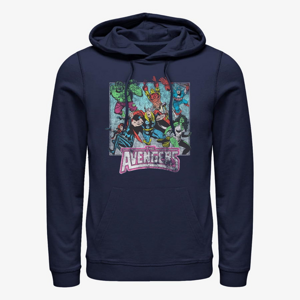 Queens Marvel Avengers Classic - Avengers Squared Unisex Hoodie Navy Blue