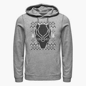 Queens Marvel Avengers Classic - Back Panther Sweater Unisex Hoodie Heather Grey