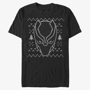 Queens Marvel Avengers Classic - Back Panther Sweater Unisex T-Shirt Black