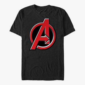 Queens Marvel Avengers Classic - Big Red A Unisex T-Shirt Black