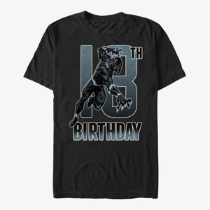 Queens Marvel Avengers Classic - Black Panther 18th Bday Unisex T-Shirt Black