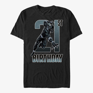 Queens Marvel Avengers Classic - Black Panther 21st Bday Unisex T-Shirt Black