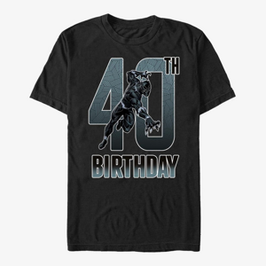 Queens Marvel Avengers Classic - Black Panther 40th Bday Unisex T-Shirt Black