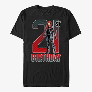 Queens Marvel Avengers Classic - Black Widow 21st Bday Unisex T-Shirt Black