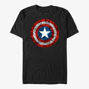 Queens Marvel Avengers Classic - ComicBook Shield comp Unisex T-Shirt Black