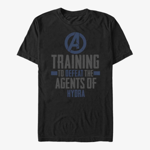 Queens Marvel Avengers Classic - Defeat Hydra Unisex T-Shirt Black