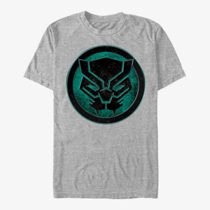 Queens Marvel Avengers Classic - Green Panther Unisex T-Shirt Heather Grey