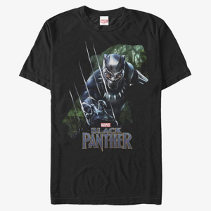 Queens Marvel Avengers Classic - Green Panther Unisex T-Shirt Black